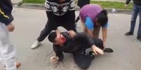 Argentina: Bleeding Thief Begs For Mercy