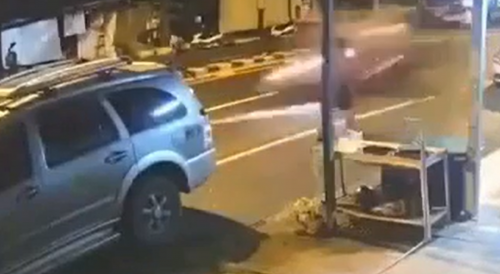 Instant Death For Thai Biker