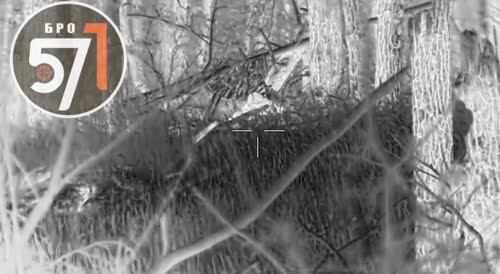 The helmet flew off with brains. Accurate hit by a Russian sniper in the head of a Ukrainian