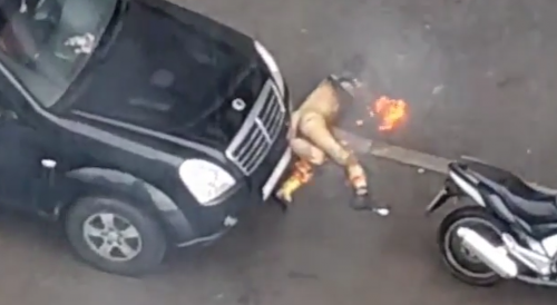 Woman Set Herself Ablaze, Jumped Out Of The Window After Confrontation With Husband