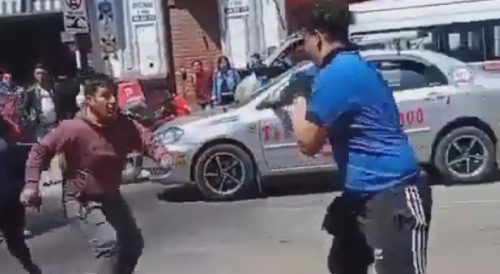 Venezuelan Delivery Man VS Local Criminals In Peru