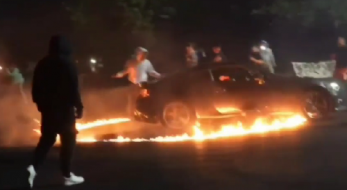 Side Show Visitor Ran Over In The Ring Of Fire