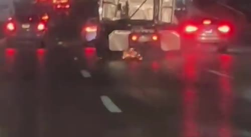 Crackhead on the road