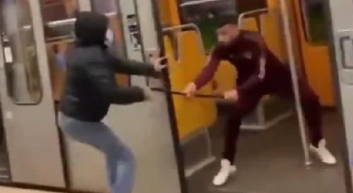 This Is  Brussels Subway...
