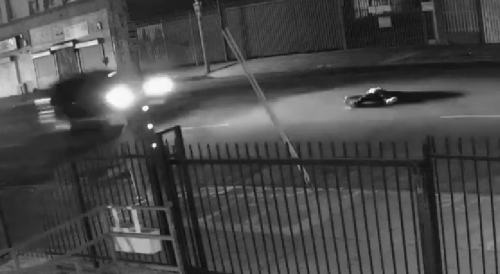 LA Man Falls On The Road Before Getting Kiled By Vehicle