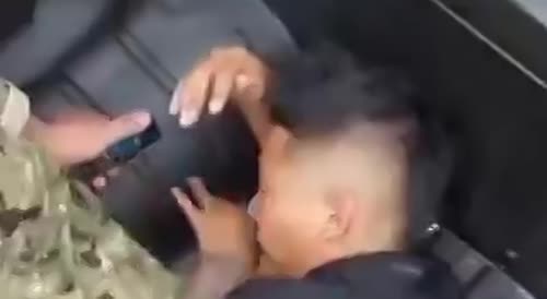 gang member forced to unlock his cell phone