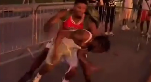 One On One Fight Breaks Out In Miami
