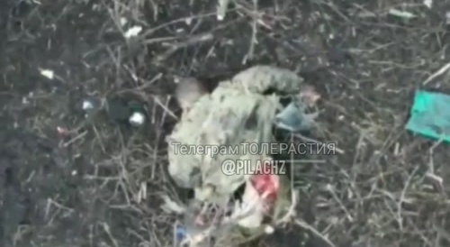 The wounded Ukrainian flew into two parts and did a somersault in the air after accurately dropping a grenade from a drone!