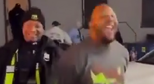 Black criminal arrested by his twin brother cop! lol!