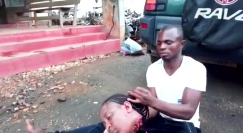 Magician Caught With Head