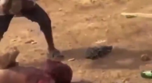 Angry Mob Beats Two Suspected Robbers To Death..