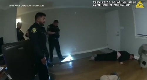 Cops Unload a Dozen Bullets on Suspect